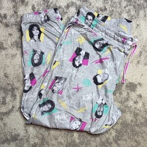 Gray Friends Character Pajama Pants